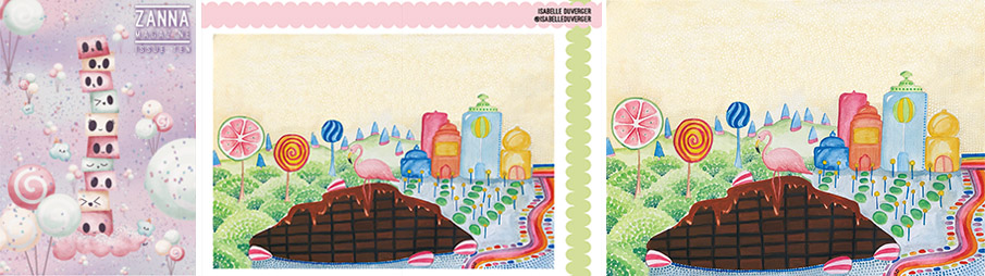 Zanna Candyland Watercolor Zanna Candyland Watercolor