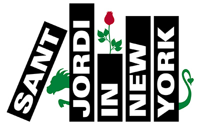 Logo Sant Jordi NYC 2020 Sant Jordi NYC 2020 - Logo Desgined by Xavier Clavijo Mercader with Illustration by Isabelle Duverger